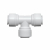 Тройник BOEL T 3/8"тр. x3/8"тр  (аналог John Guest) в Тюмени
